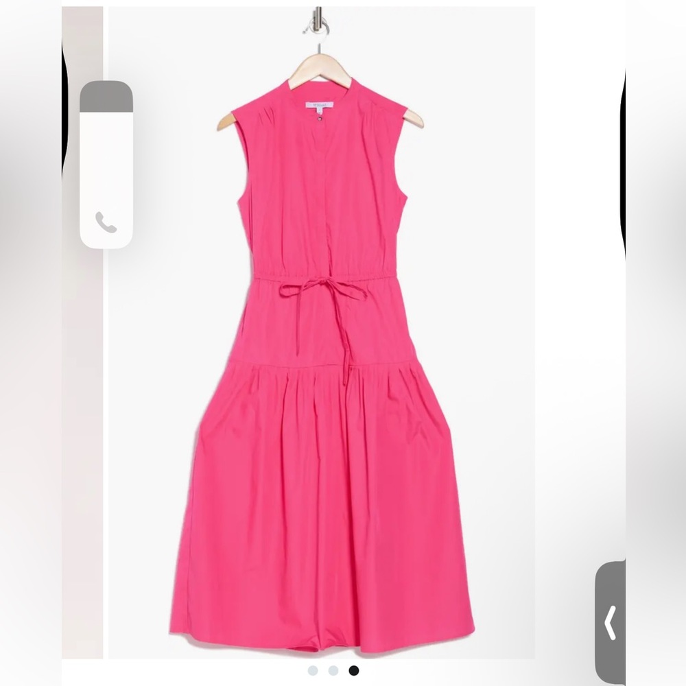 NWT DEREK LAM 10 CROSBY Margaret Sleeveless Midi Dress size 6 - Picture 3 of 6